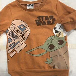 NWT Star Wars Brown Sweatshirt